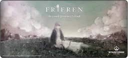 Fern and Frieren - Frieren: Beyond Journey's End Tapete de mesa para jogos de anime – Mouse e teclado grande estendido