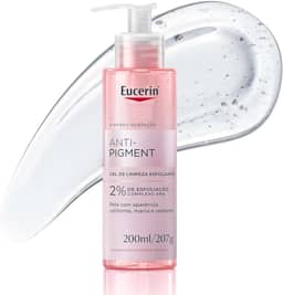 EUCERIN Gel de Limpeza Facial e Corporal 200ml, Anti-Pigment, Esfoliação Suave, Esfoliante, Pele Uniforme