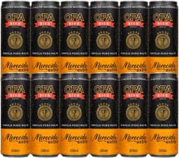 Pack 12 unidades Cerveja Puro Malte Merecida Extra teor 5% 350ml Opa Bier