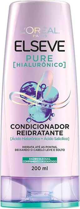 Elseve Haircare Condicionador L'Oréal Paris Elseve Pure Hialurônico 200Ml