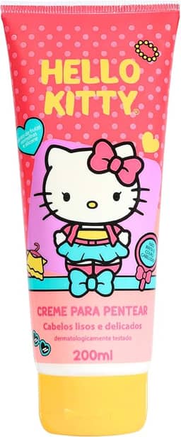 Cia Da Natureza - Cremoso Pent Hello Kitty 200Ml Lisos E Delicados