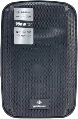 Caixa de Som Amplificada Waldman PTY-700 Ativa de 15" e 2 Vias