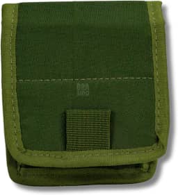 Porta Algemas Universal Modular Colete Cinto Caki Verde Pt