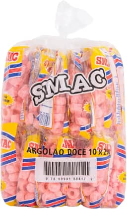 Pipoca de Argola Doce Rosa 10 Unidades de 25g – Crocante, Colorida e Irresistível - pipoquinha doce rosa pipoca rosa