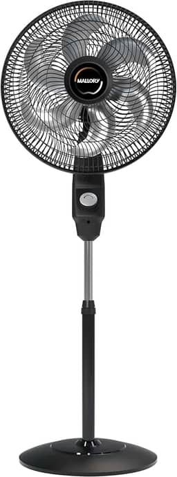 Ventilador de Coluna Mallory Éolo 126W, Silencioso, Hélice de 6 pás, Grade Especial em Sistema TS, Máxima Vazão e Mínimo Ruído – PR-GF- 220V