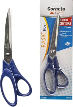 Tesoura Basic Blue Costura 9"
