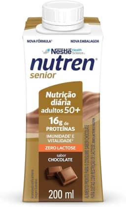 Complemento Alimentar Nutren Senior Chocolate Zero Lactose 24x200ml