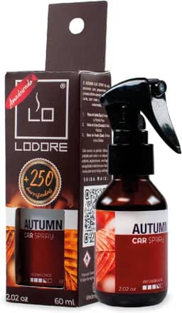 Aromatizante Automotivo Lo Car Spray – Perfume Automotivo Prático e Eficiente, Cheirinho Duradouro para Carros, Ideal para Refrescar o Interior do Veículo com Aromas Suaves e Sofisticados (Autumn)