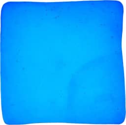 Almofada Interna em Gel para Banco de Moto, Ortho Pauher, Azul, 25 Cm X 25 Cm X 1 Cm