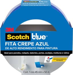 Fita Crepe Blue Tape Profissional 3M 45MM X 50M SCOTCH