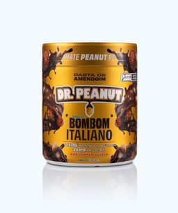 Pasta de Amendoim DR. Peanut Bombom Italiano 600G - Com Whey Protein