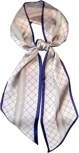 Lenço de cabeça para mulheres 150 cm lenços longos modernos para bolsa