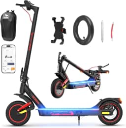 HONEYWHALE S2 MAX Patinete Elétrico Adulto, 500W-32km/h-22km, Velocidade-Juvenil-Dobrável-Scooter-Eletrica-Autonomia, Scooter Elétrica com Suspensão Dianteira, Suporte para Celular, Bolsa