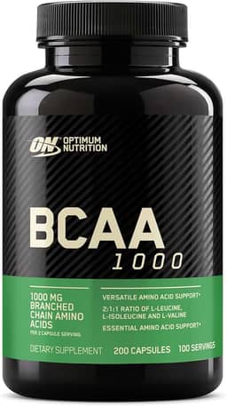 BCAA Mega-Size 1000 (200 Caps), Optimum Nutrition