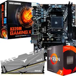 KIT UPGRADE GAMER RYZEN 7 + PLACA MÃE + 32GB DDR4 (16GB DDR4)