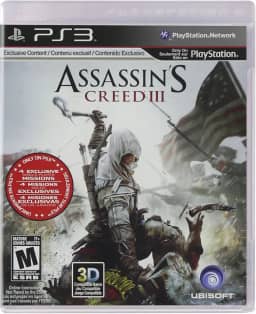 Jogo PS3 Assassins Creed III - Ubisoft