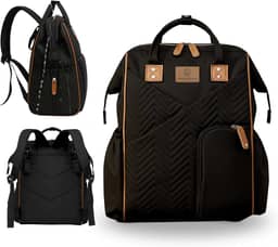 Mochila Maternidade Impermeável Ergonômica Multifuncional para Gestantes Mamãe e Bebê Menino Menina Versão Luxo Marca: Maternity Dream