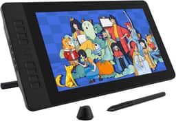 Gaomon Mesa Digitalizadora PD1561 15.6 polegadas ips hd desenho tablet gráfico monitor para pintura e escrita com 8192 níveis bateria-livre caneta