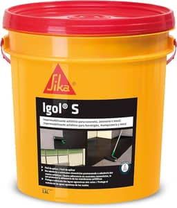 Sika - Impermeabilizante asfáltico - Igol S Preto - Concreto, alvenaria e metal - Fácil aplicação - Galão 3,6L