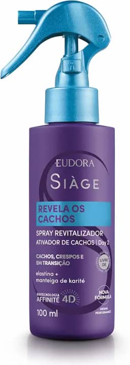 Eudora Siàge Revela Os Cachos Spray Revitalizador 100ml