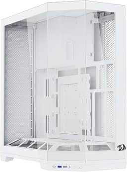 Gabinete Gamer Redragon Edge Branco Sem Fans CA-608W