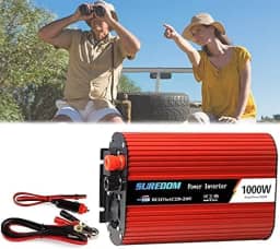 Power Inverter 2000 Watt Dc 12V 24V Para AC 110v 220v Inversor De Onda Senoidal Pura Com 2 Portas USB De Carga Rápida, Para Camping, Motorhomes, Caminhão, Barco,1000v,12vto110v,Collector88
