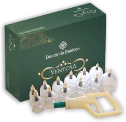 Kit Ventosa Com 12 Copos - Doutor da Estética