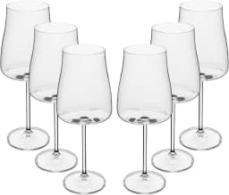 WOLFF - Conjunto 6 Taças de Cristal Ecológico Alex 600ml para Vinho