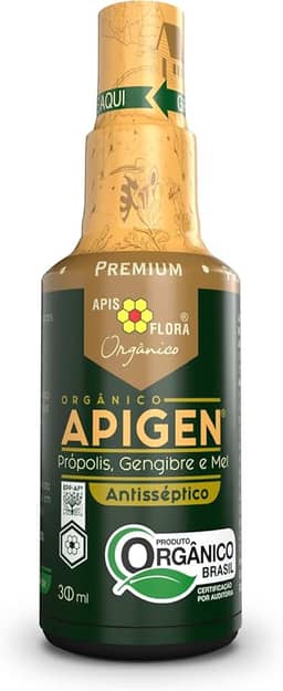 Apis Flora Apigen Orgânico - Própolis Mel E Gengibre Spray 30 mL
