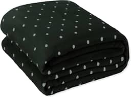 Mantinha Cobertor King Manta Microfibra Macia Tecido Aveludado - Toque de Pelúcia, Leve e Aconchegante, Não Amassa, Hipoalergênica - FV Enxovais (Verde, King, Poá)