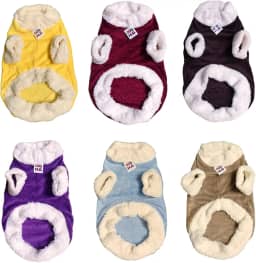 Roupa Quentinha Cachorro Inverno Gato Modelo Ovelha P M G (04 - G - Macho)