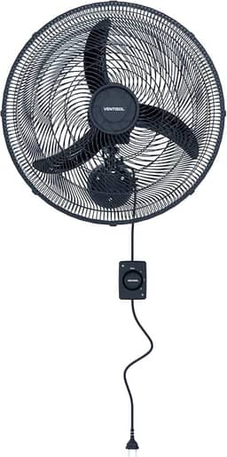 Ventilador de Parede New 50cm Preto 127V Preto Ventisol
