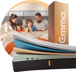 Colchão Queen Emma Original – 10 anos de garantia, qualidade premiada ao redor do mundo – (158x198cm).
