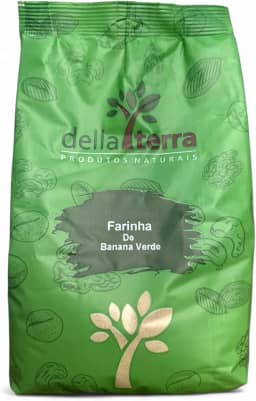 Farinha De Banana Verde 1Kg Della Terra
