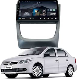 Multimídia Adak 9P G5 Gol Saveiro Voyage 2009 a 2013 2+64GB Quadcore Carplay Android Auto Gps