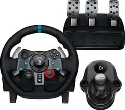 Combo Volante, Pedais e Cambio Logitech G29 SE Driving Force para PS5, PS4, PS3 e PC