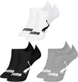Kit 3 Pares Meia Puma Soquete Sapatilha Invisível Respirável Original