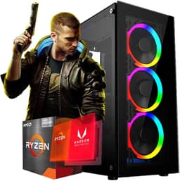 PC GAMER TITAN AMD RYZEN 7 5700X/32GB RAM/NVME 1TB/NVIDIA RTX 3060 12GB/GABINETE 3 FANS RGB