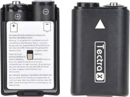 Tectra Bateria de substituição para Xbox 360, pacote de 4 pilhas AA Ni-MH recarregáveis + carregador LCD com capas traseiras de bateria para controle sem fio Xbox 360