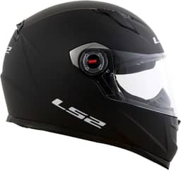 Capacete Ls2 Ff358 Monocolor Preto Fosco 58/M