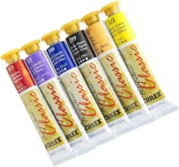 Kit 6 Tinta Oleo Acrilex Escolha As Cores