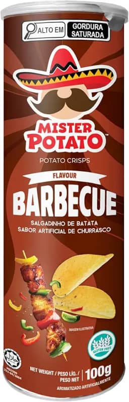 BATATA MAL MISTER POTATO CHURRASCO 100G