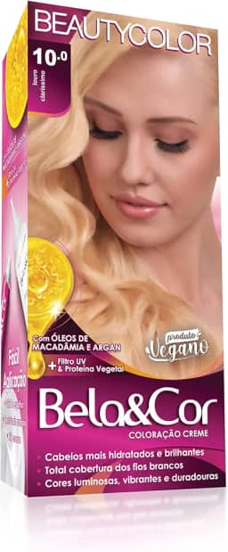 Coloração Bela&Cor - 10.0 Louro Claríssimo