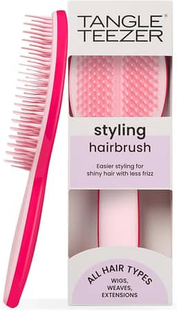 Tangle Teezer - Escova de cabelo para finalização The Ultimate Styler para todos os tipos de cabelo, úmido e seco. Cor: Rosa
