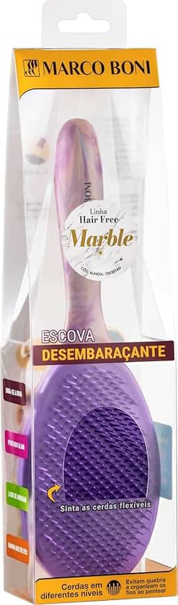 Escova Desembaraçante Hair Free, 7350, Marco Boni, Cores Sortidas, 1 Unidade
