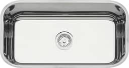 Cuba de embutir Tramontina Lavínia 56 BL em Aço Inox Pré-polido 56x34 cm