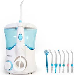 Irrigador Oral Oralfeel FC169, Limpeza Profunda e Rápida, Melhor que o Fio Dental, Higiene Bucal Avançada para Aparelhos, Proteses, Coroas e Implantes, Portátil, Bivolt