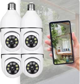 Kit 4 Câmera Ip Yoosee Prova D'água Infravermelho Lâmpada Hd