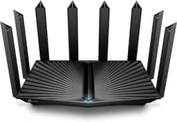 TP-Link Roteador AX6000 Wi-Fi 6 (Archer AX80) – Banda dupla, porta WAN/LAN de 2,5 Gbps, transmissão de 8K, roteador de Internet sem fio com OneMesh e modo AP, cobertura de longo alcance, WPA3,