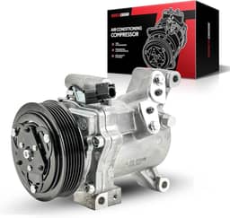 Torchbeam Compressor AC 198384, compressor de ar condicionado automotivo compatível com CX-5 2013-2018, CX-5 2019-2022 2.5L, 3 2014-2018